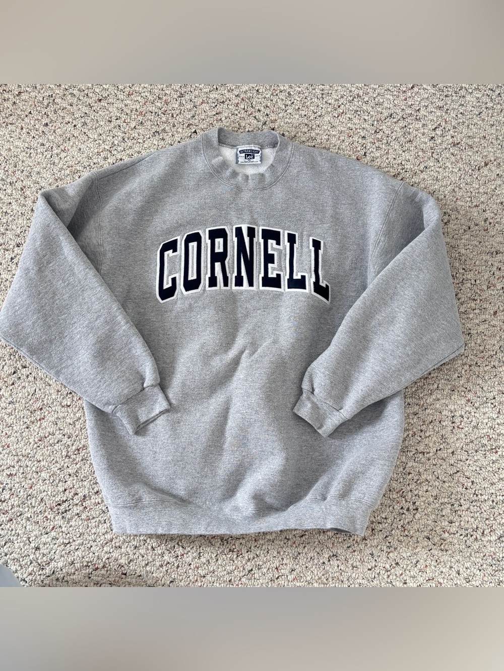 Vintage LEE Made in USA Cornell University Collegiate Sweatshirt XL